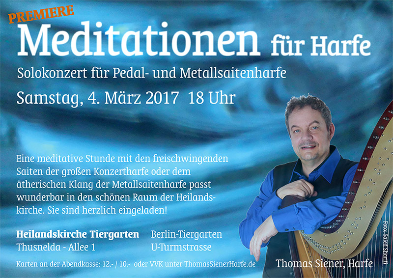 Meditationen, Konzert in der Heilandskirche mit Thomas Siener