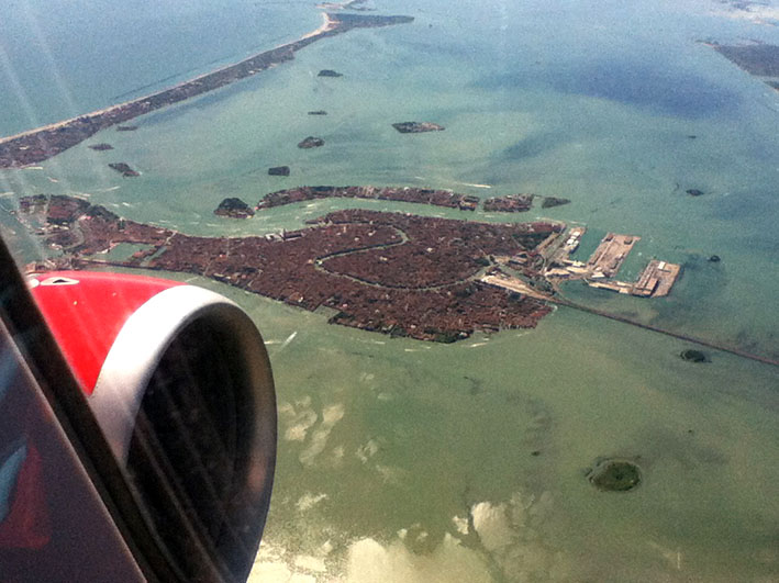 Venedig von oben, Foto: Thomas Siener
